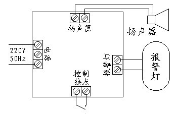 BJ-1型防爆聲光報警器接線圖-阜新市雙源電子有限公司